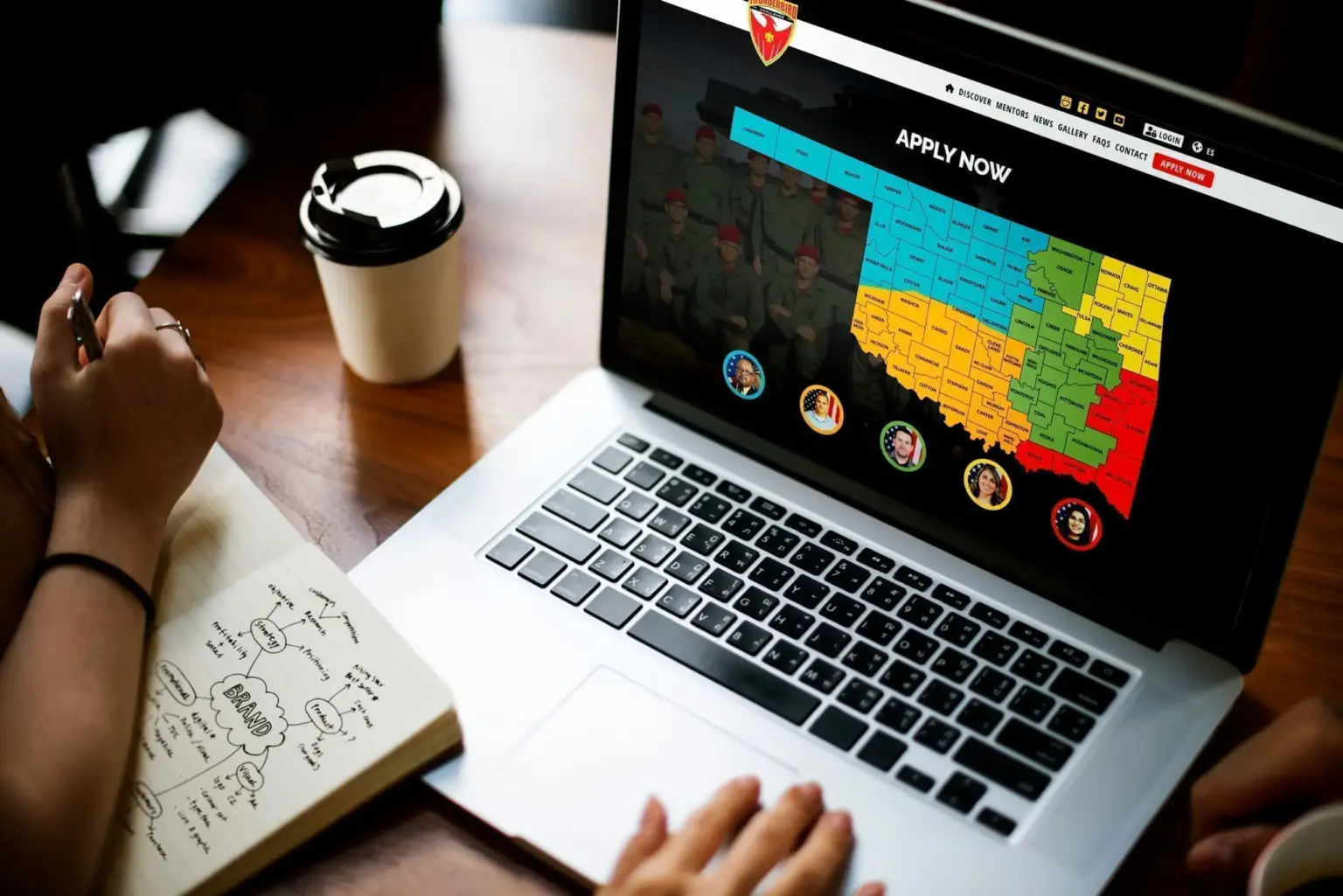 Thunderbird Youth Challenge - Website Mockup