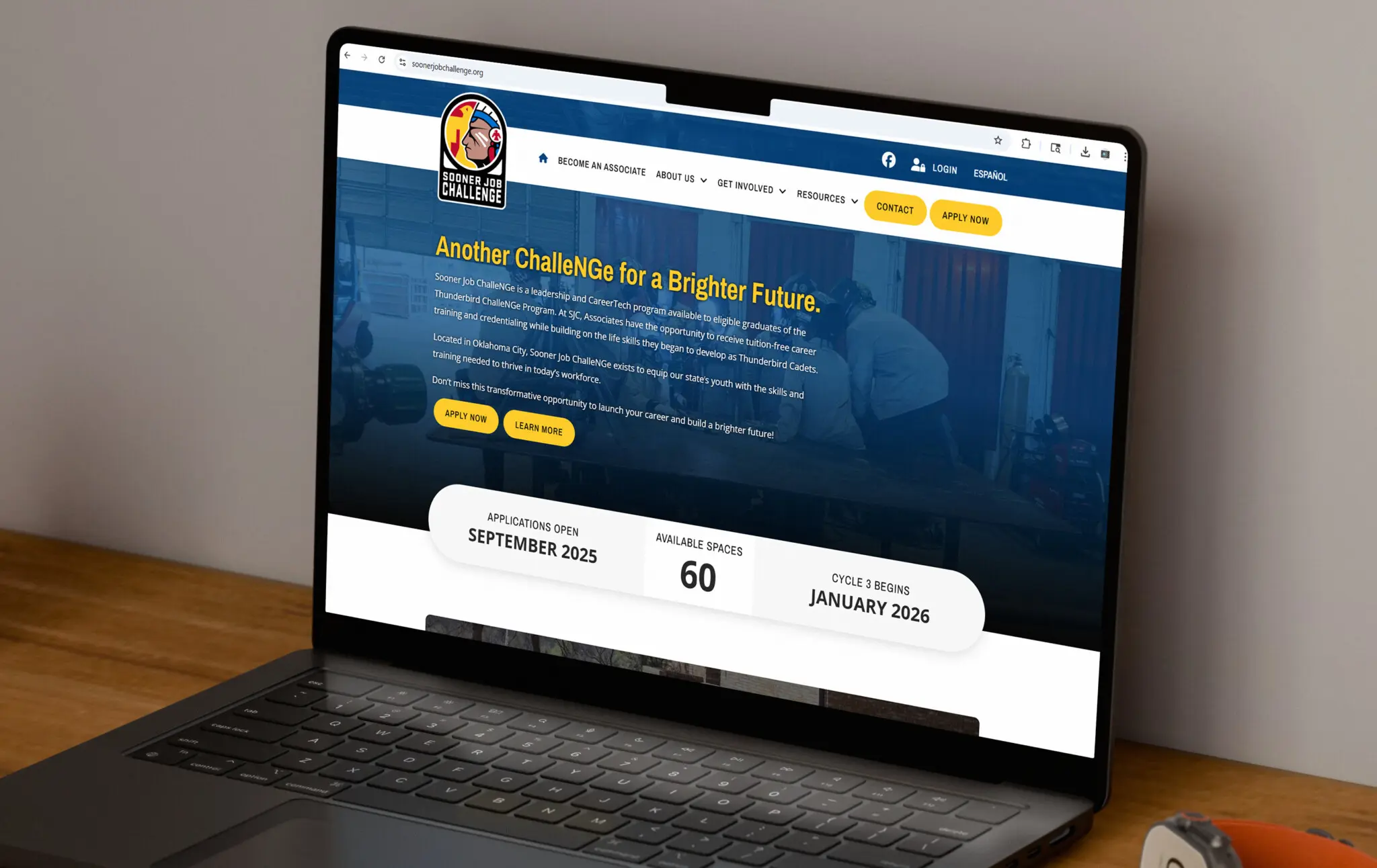 Sooner Job Challenge Website